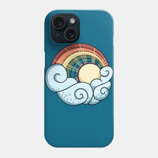 Sunshine and rainbows Phone Case