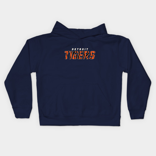 Detroit Tigers Stadium by Buck Tee Kids Hoodie