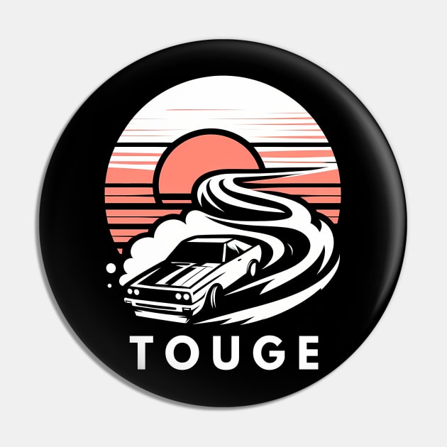 Japanese Touge Pin by TaevasDesign