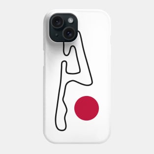 Okayama International Circuit [flag] Phone Case