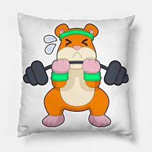 Hamster Bodybuilding Dumbbell Pillow