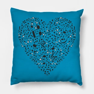 MUSICIAL NOTES Pillow