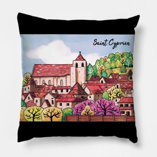 Saint Cyprien Pillow