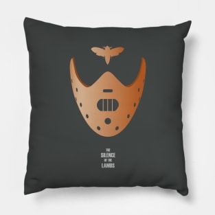 The Silence of the Lambs - Alternative Movie Poster Pillow