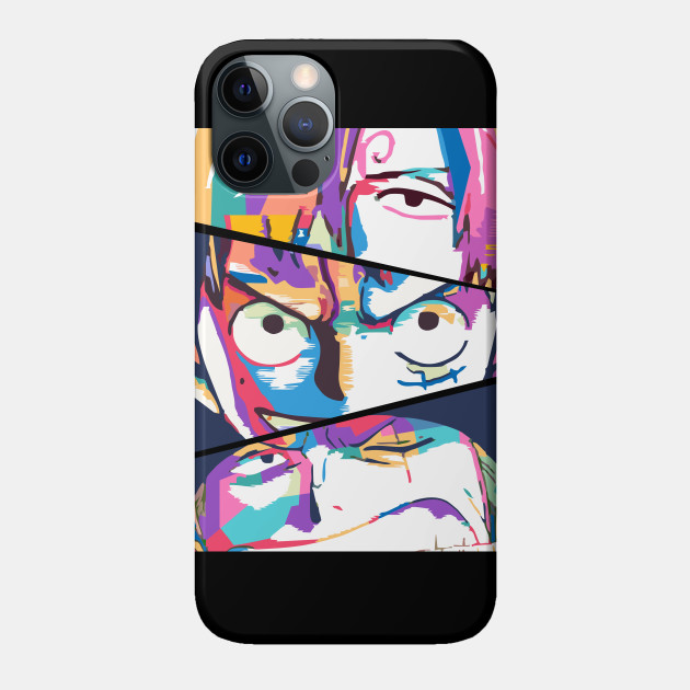 Sanji Luffy Zoro - One Piece - Phone Case