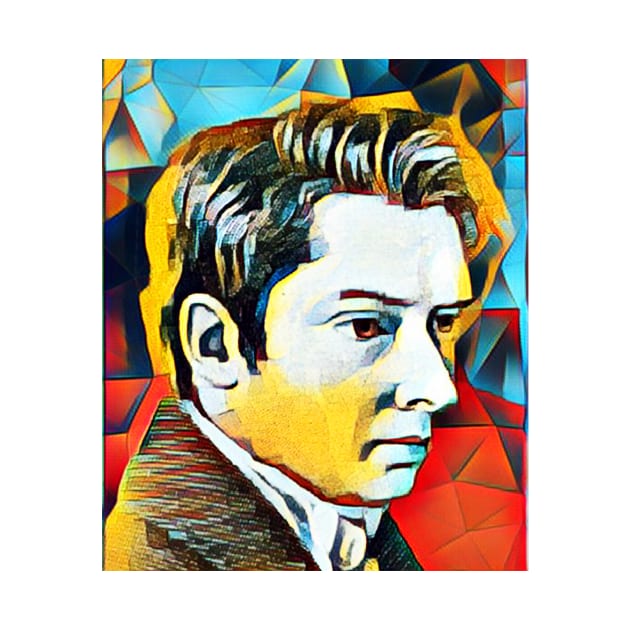 William Hazlitt Abstract Portrait | William Hazlitt Artwork 2 by JustLit