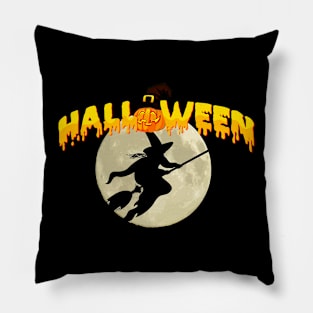 Halloween, witch flying Pillow