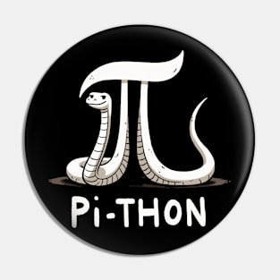 Pi-Thon Pi Python (Back Print) Pin