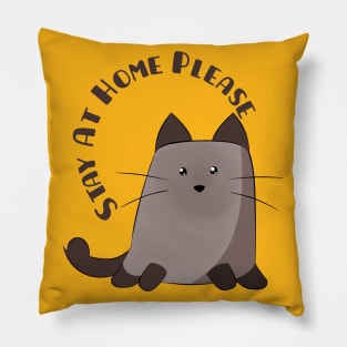 Quarantine cat, Stay At Home Order From your Cat Pillow