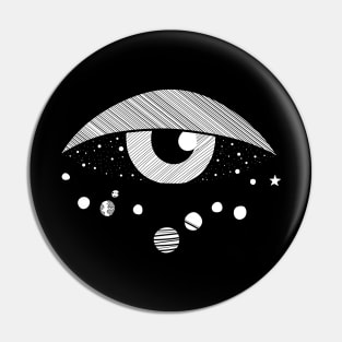 Eye - Space Pin