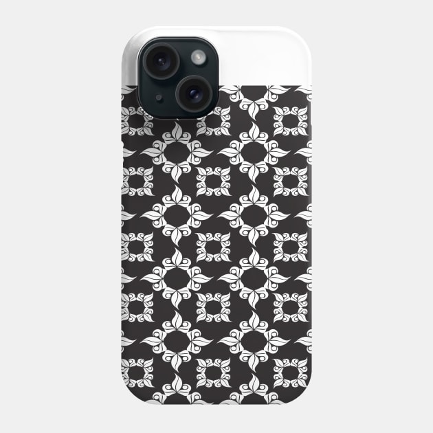 BLACK ORNAMENTAL Pop Art Phone Case by BruceALMIGHTY Baker