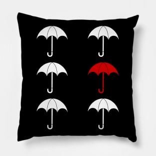 six umbrella Pillow