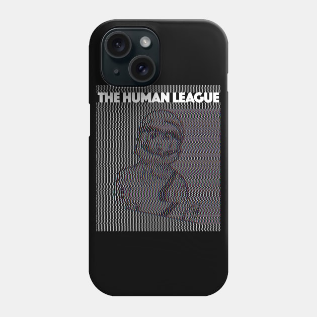 The Human League 80s Original Retro Tribute Artwork Design Phone Case by DankFutura