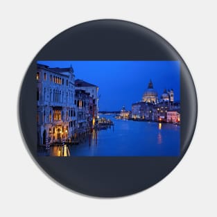 Night falling on the Grand Canal - Venice Pin