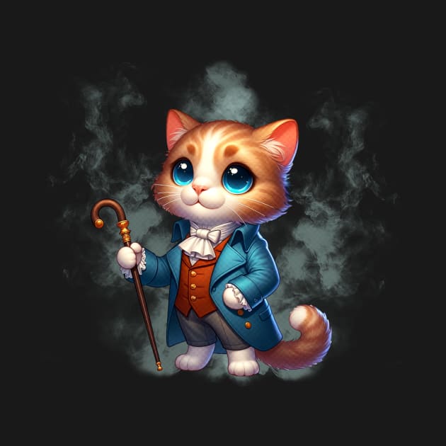 Regency era Cat by MiniRex