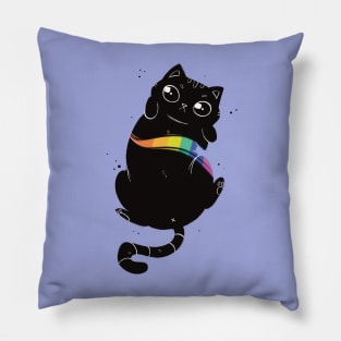 Rainbow Cat Pillow