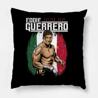 Eddie Guerrero Latino Heat Portrait Pillow