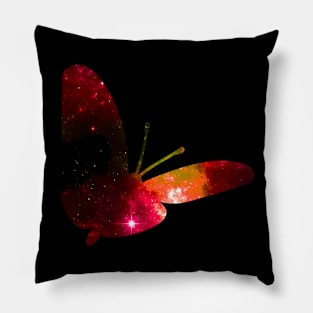 Space Butterfly Pillow