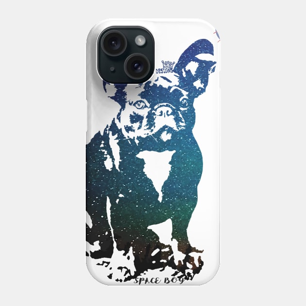 Frenchie Space Team Phone Case by IamValkyrie