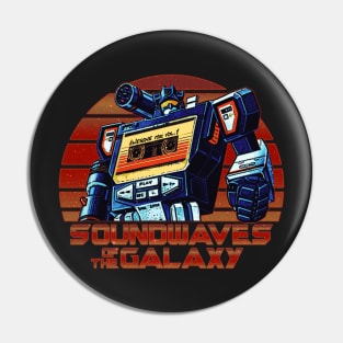 Soundwaves of the Galaxy Remix Pin