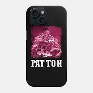 Warrior Wardrobe Chronicles Pattons T-Shirts, Channel General Pattons Spirit with Every Wear Phone Case