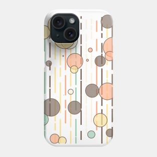 Circles and lines Phone Case