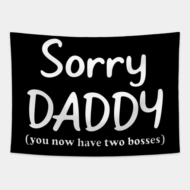 Sorry Daddy Tapestry by Rahmagamse23