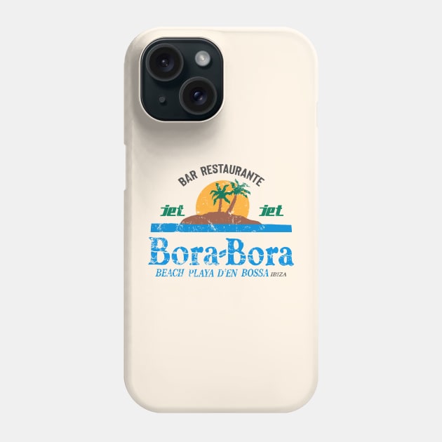 Bora Bora - ibiza collector 90s beach bar grunge edition Phone Case by BACK TO THE 90´S