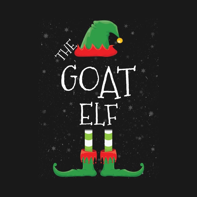 GOAT Elf Family Matching Christmas Group Funny Gift by tabaojohnny