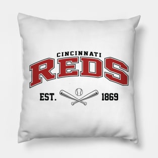 Retro Reds Pillow