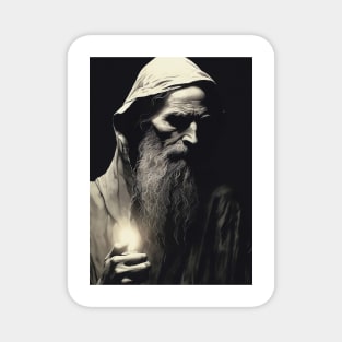 Dark Fantasy Old People Magnet