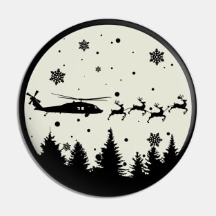 UH-60 Blackhawk Reindeer Pin