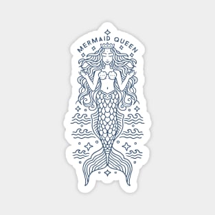 Mermaid Queen Magnet