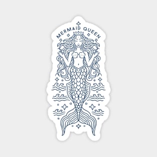 Mermaid Queen Magnet