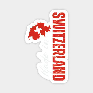 Proud swiss, switzerland flag Magnet
