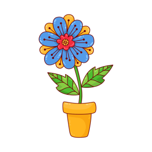 flower in pot T-Shirt