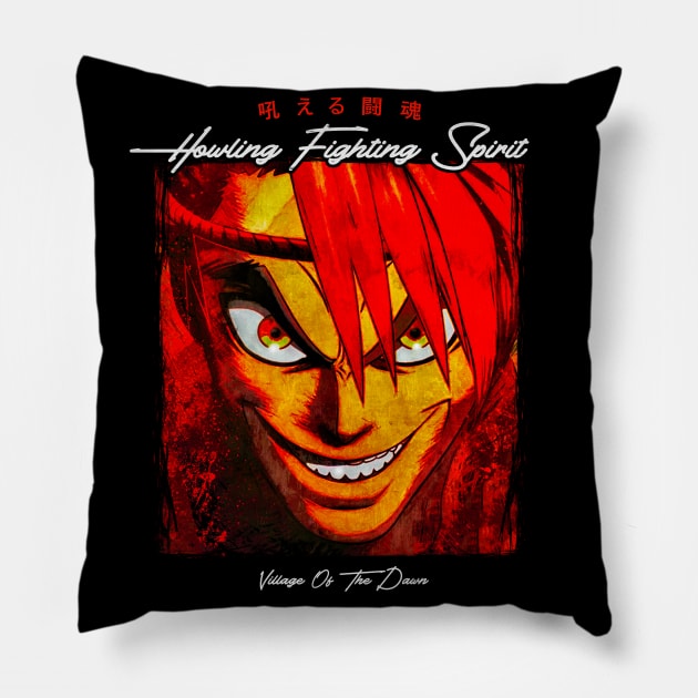 Saw Paing Lava Kengan Ashura Pillow by JPNDEMON