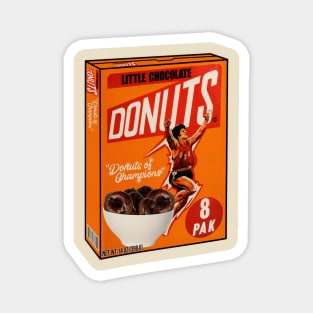 Little Chocolate Donuts Cereal Magnet