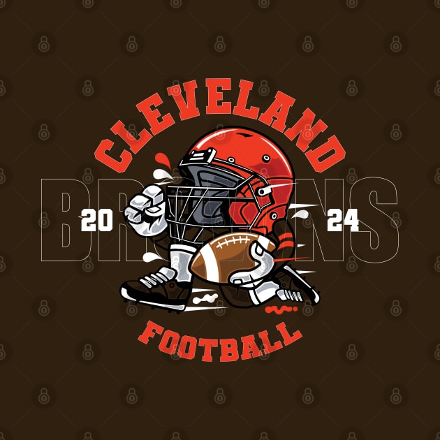 Cleveland Football by Nagorniak