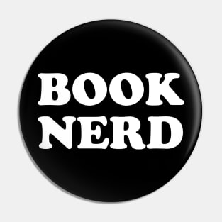 Book Nerd Pin