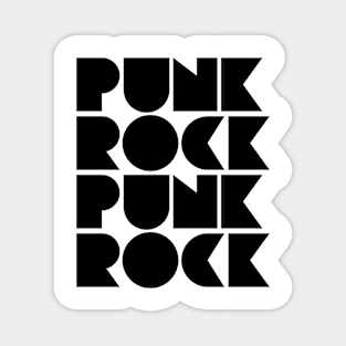 punk rock design Magnet