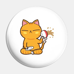 Moody time (Orange version) Pin