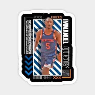 Immanuel Quickley Paper Poster Version 10 Magnet