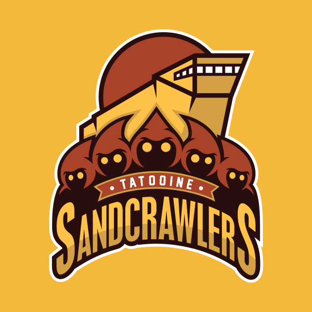 Tatooine SandCrawlers by WanderingBert