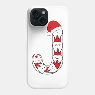 Letter J (Happimola Christmas Alphabet) Phone Case