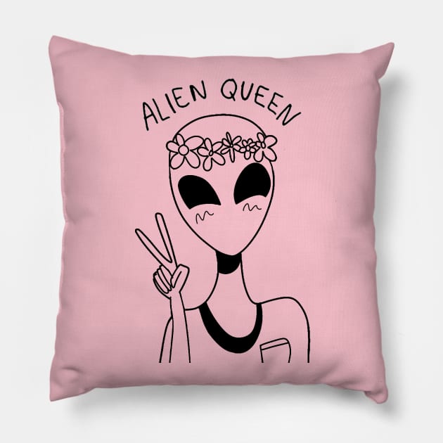 alien queen Pillow by tirani16