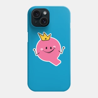 Funny Initial Letter Q - Queen Gift for Quirky Kids Phone Case