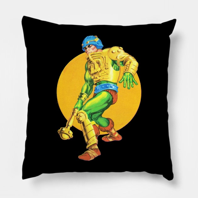 Hombre at Arms Pillow by bigbot