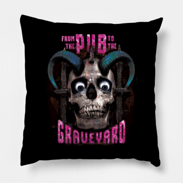 P2G - Devil V4 Pillow by Kat Davers