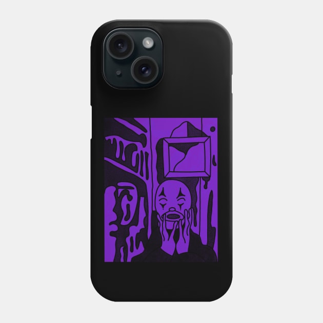 Purple Dark Age Phone Case by Eclipse in Flames